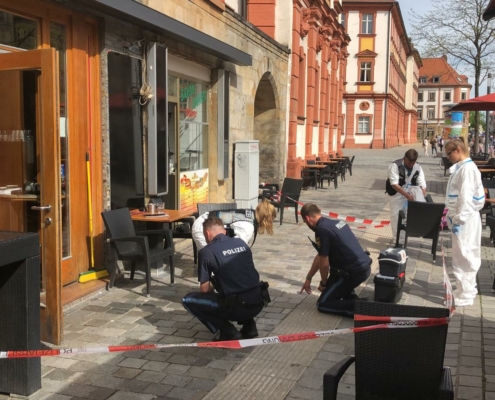 Spurensicherung Kanzleistraße Sahin-Döner