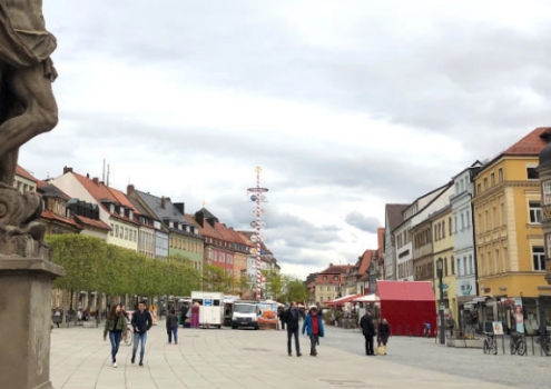 Einige Geschäfte in der Bayreuther Innenstadt könnten wieder öffnen. Die Ausgangsbeschränkungen werden weiter gelockert. Archivfoto: Redaktion