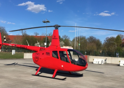 Das ist der Schnelle Einsatzhubschrauber von Flugbeobachter Jörg Herrmannsdörfer. Foto: Jörg Herrmannsdörfer