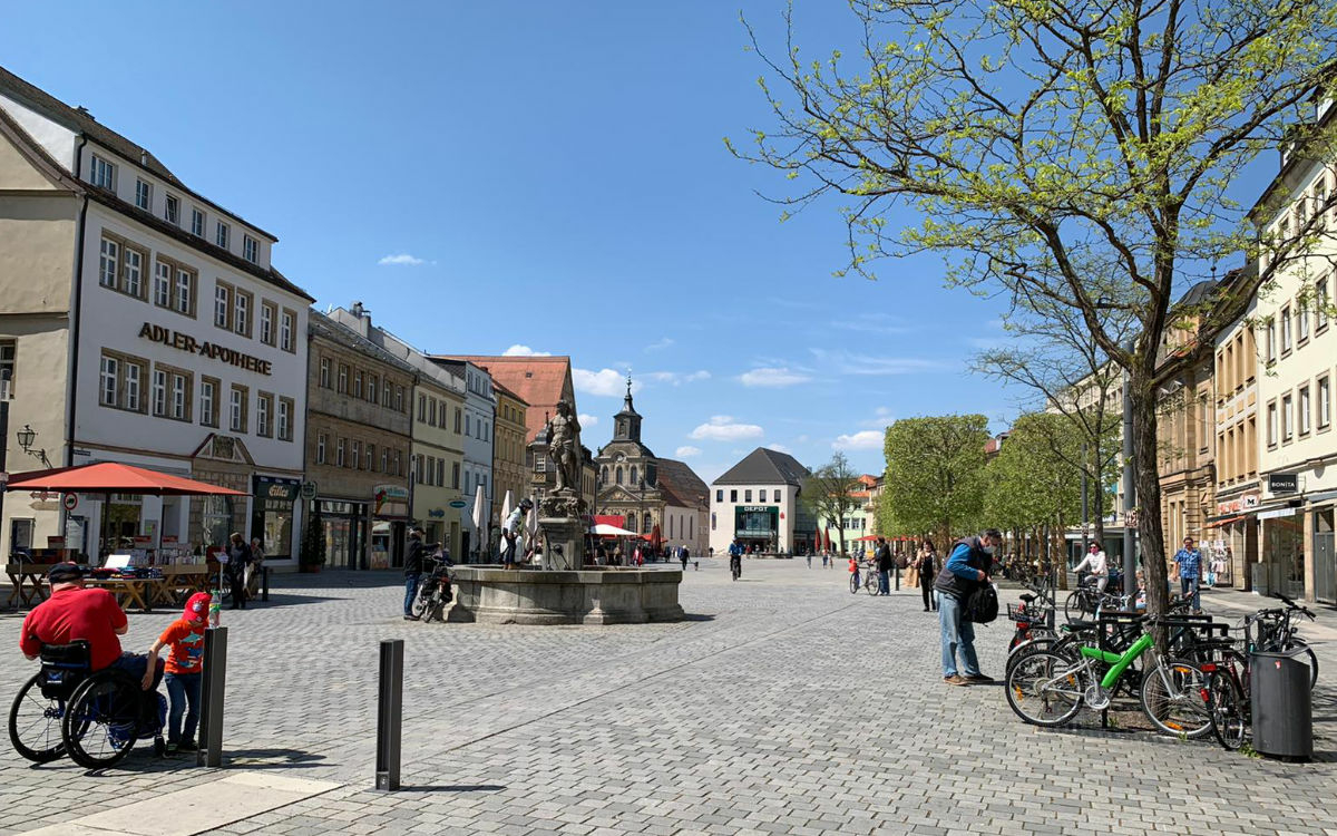 Zu den geplanten Projekten gehört auch der Umgang mit Hitze in der Stadt. Symbolfoto: Katharina Adler