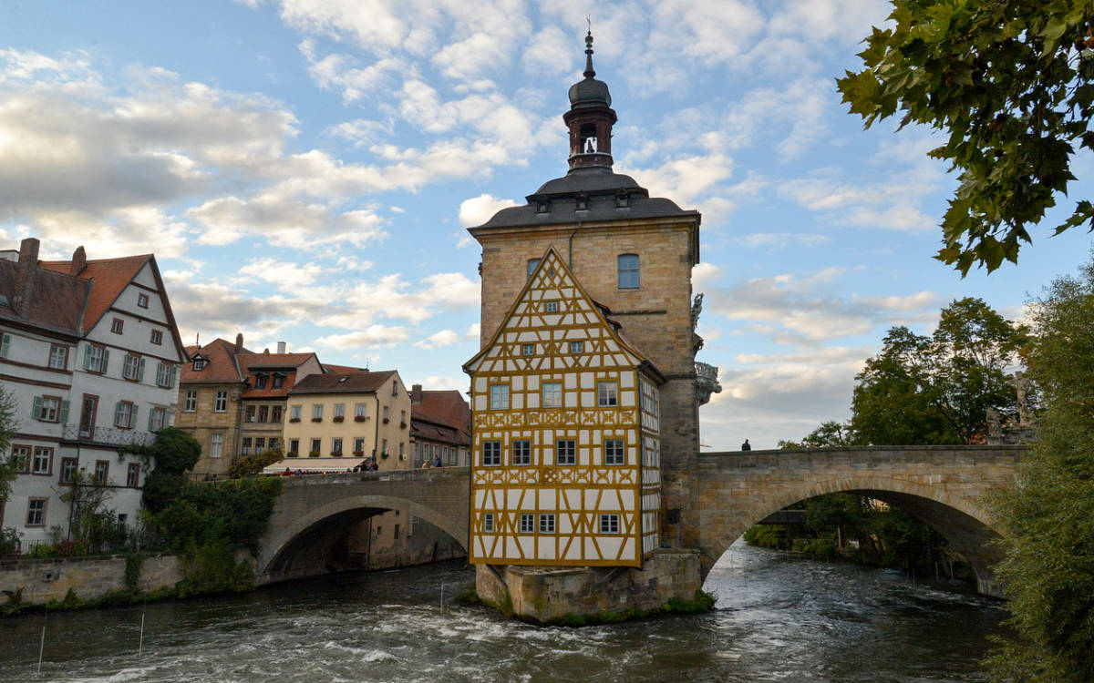 Die Regnitz in Bamberg Symbolfoto: pixabay