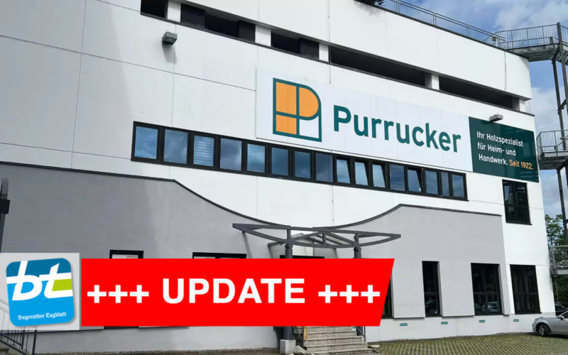 Das Bayreuther Traditionsunternehmen Purrucker ist insolvent. Quelle: bt-Redaktion