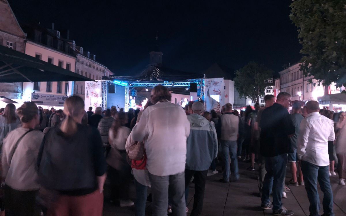 Die Stimmung am Samstagabend war ausgelassen. Foto: bt-Redaktion