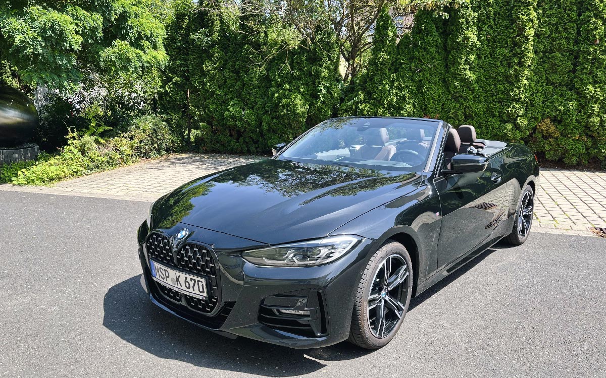 Fit für die Cabrio-Tour durch Franken – mit dem Cabrio vom BMW Köhler. ©Christian Schwert