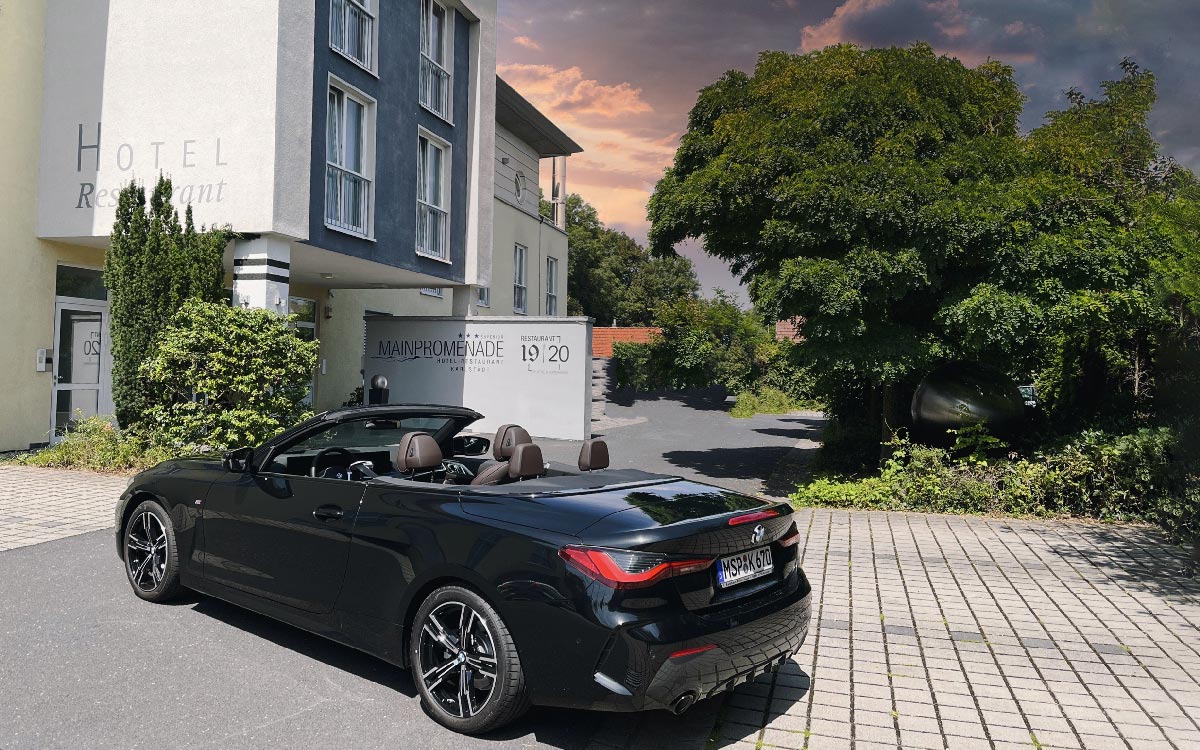 Das BMW 4er Cabrio ist der Inbegriff vom Cabrio – hier das BMW 4er Cabrio vom Autohaus BMW Köhler – Karlstadt. ©Christian Schwert