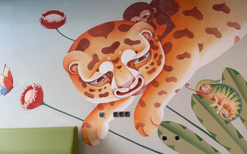 In der Kinderklinik Bayreuth ist ein neues Spielzimmer entstanden. ©Katharina Müller-Sanke