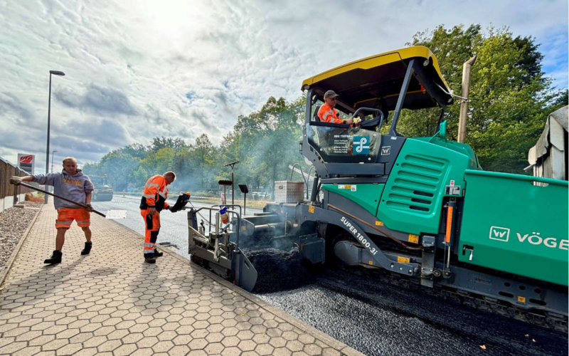 Die Kulmbacher Straße hat einen neuen Belag bekommen. Foto: Stadt Bayreuth