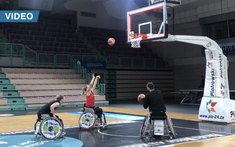 Der RSV Bayreuth beim Training vor dem zweiten Spiel in der ersten Liga. Foto: Stefanie Schweinstetter